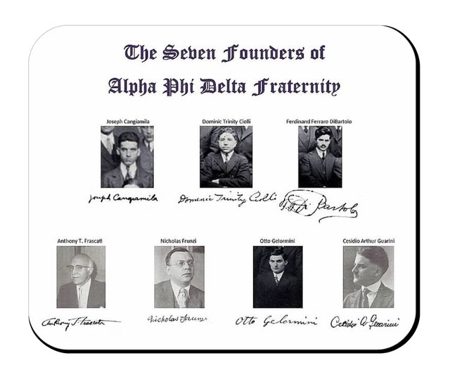 Fraternity Founder's Mouse Pad