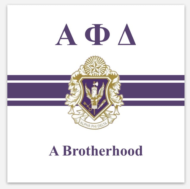 Fraternity Magnets (4" x 4") (Pack of 5)