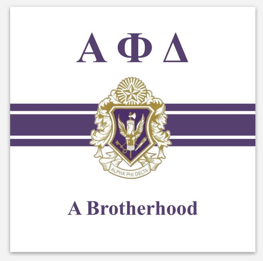 Fraternity Magnets (4" x 4") (Pack of 5)